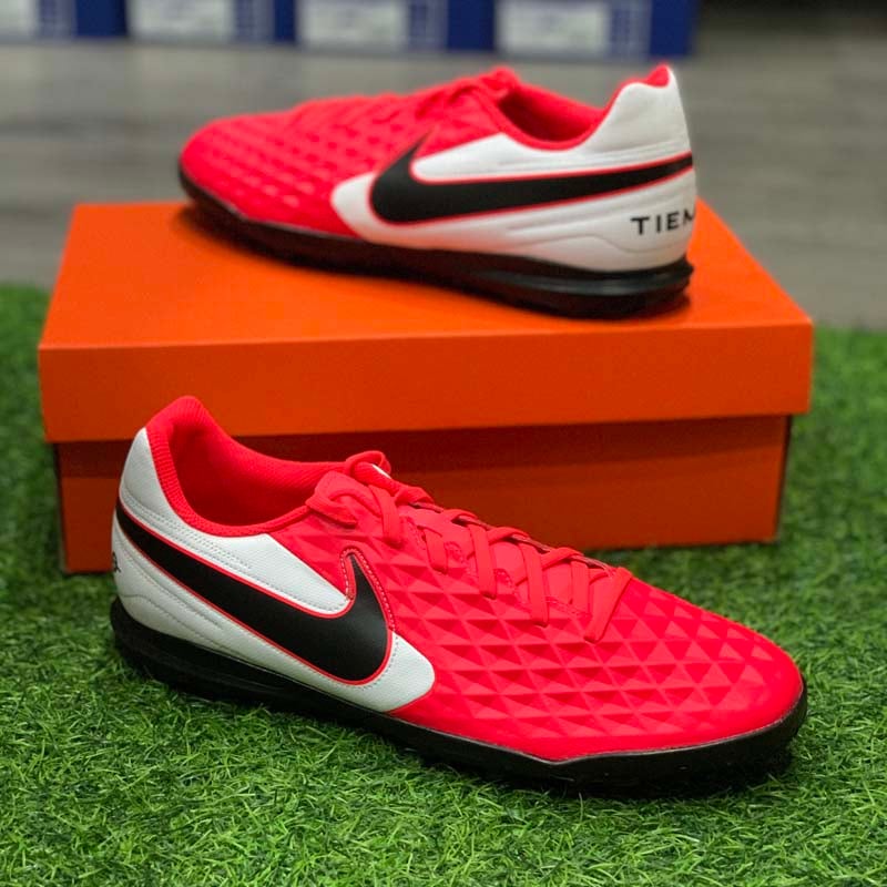 Nike Tiempo Legend 8 Club TF AT6109-606 Laser Crimson/White/Black 